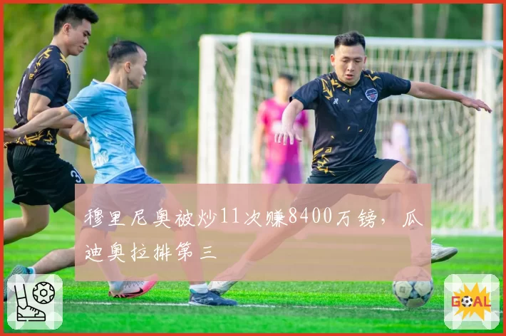 穆里尼奥被炒11次赚8400万镑，瓜迪奥拉排第三